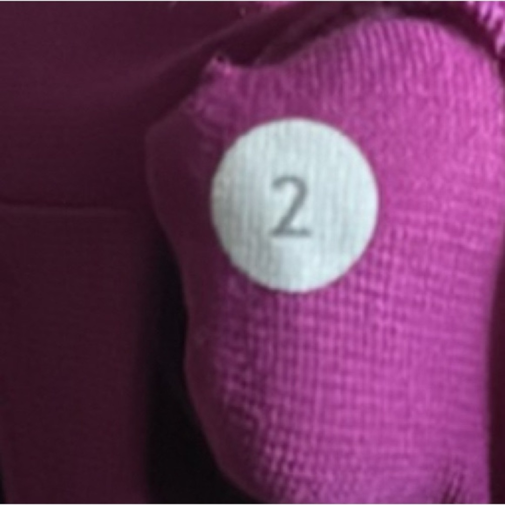 LULULEMON Super Sport Mini Cherry Cheetah Ultra Violet Naval Blue Tank Top Sz 2 - Picture 6 of 8